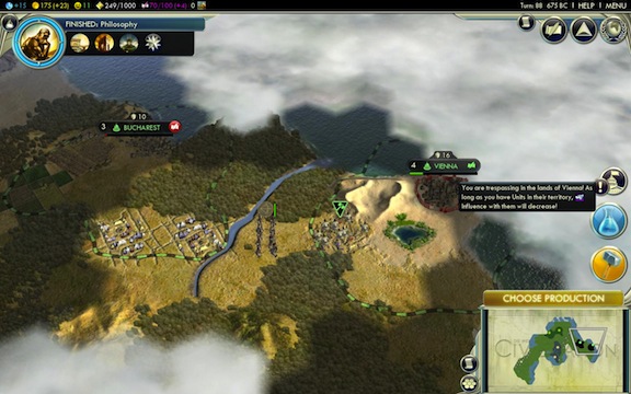 The city states in your pocket first look at Civilization V Ars